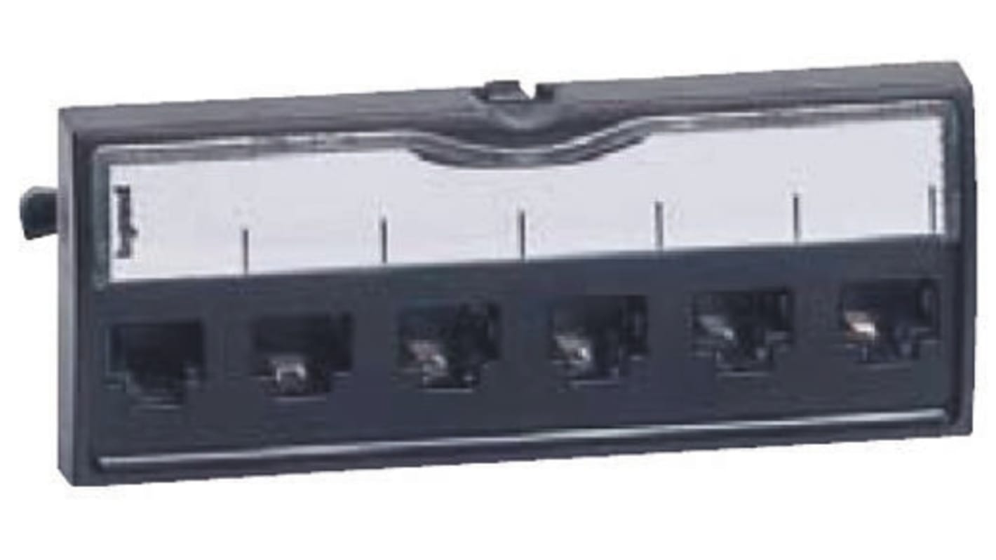 Legrand Cat6 RJ45 6 Port Connector Module, FTP Shielding