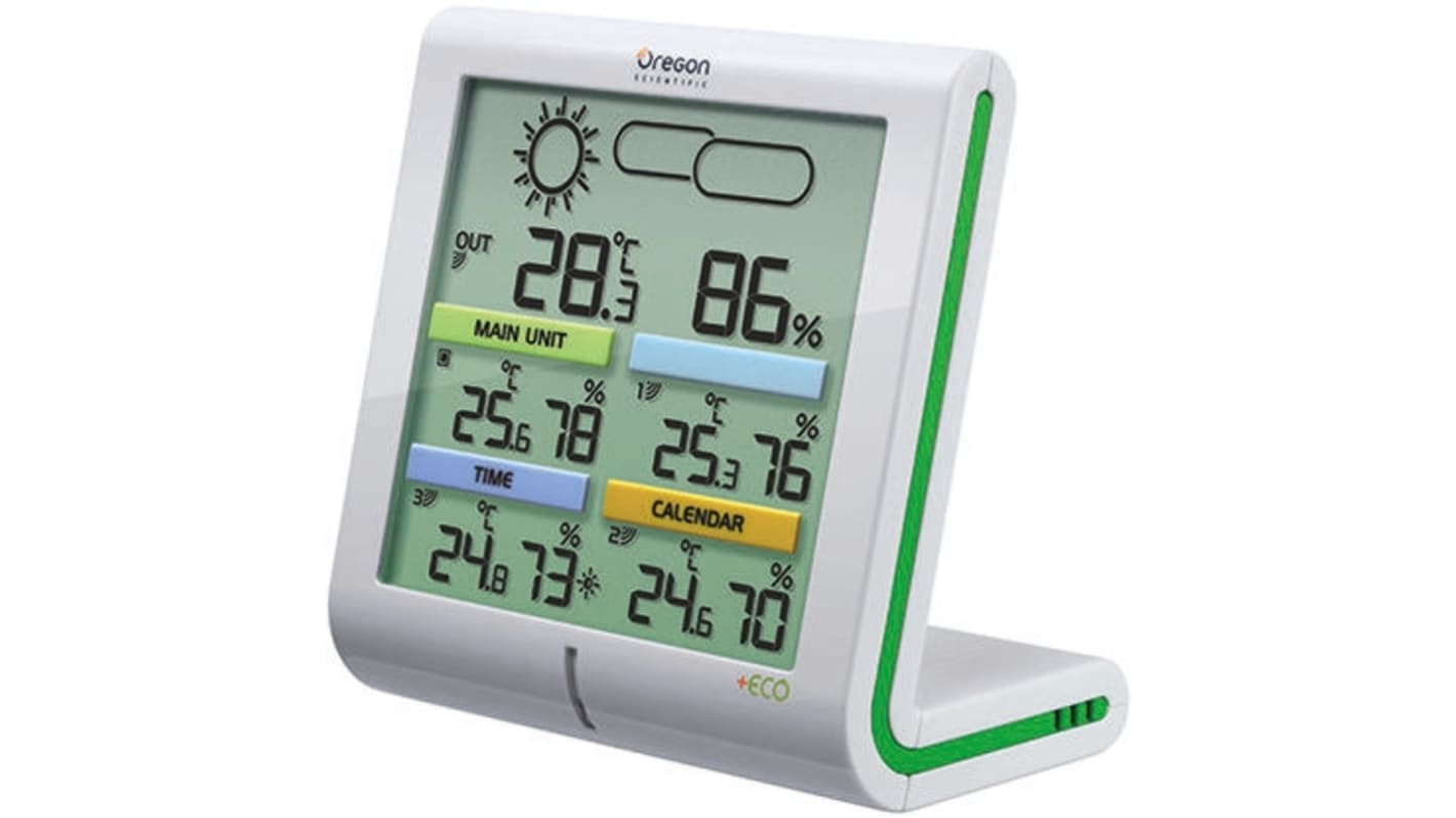 Oregon Scientific RMR500ES Desk Digital Thermometer for Industrial Use, 1 Input(s), +50°C Max