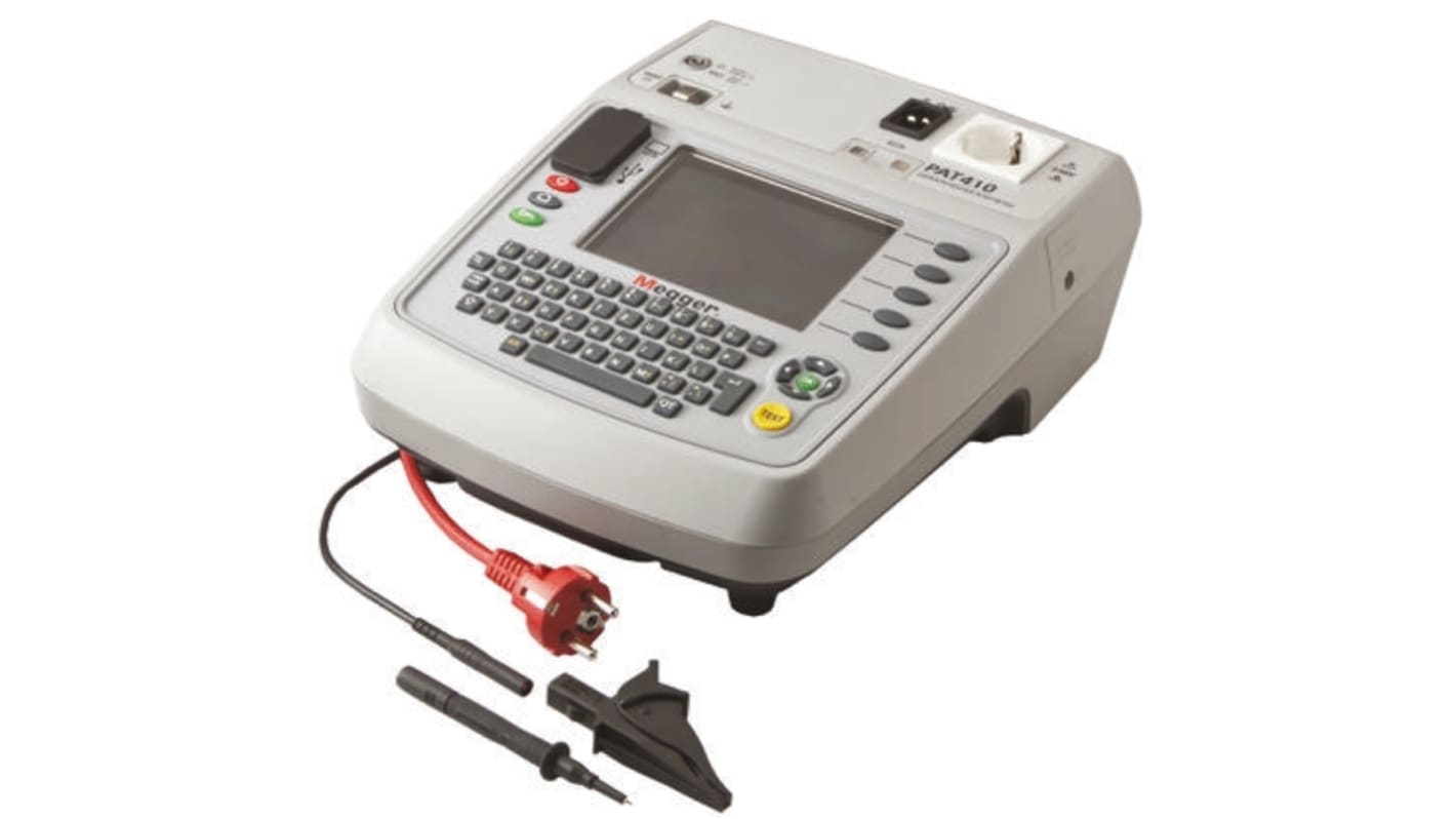 Megger PAT410 PAT Tester, Class I, Class II Test Type With UKAS Calibration