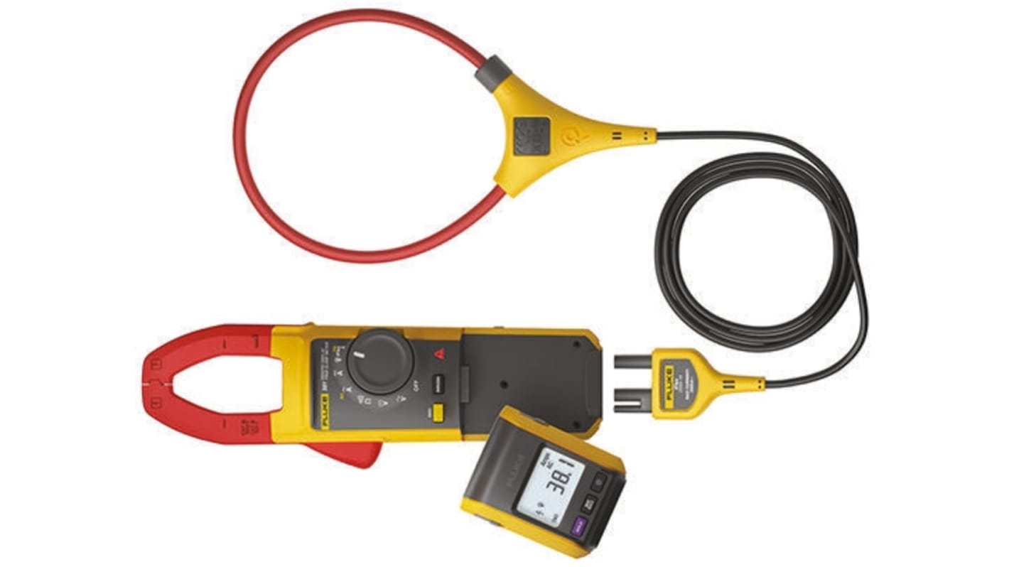 Pinza amperometrica multifunzione Fluke 381, Max 2.5kA ac, Max 1000V cc, Cert. LAT