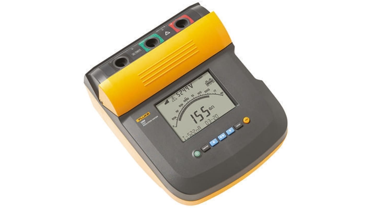 FLUKE 1555 | Fluke 絶縁抵抗計 最大抵抗レンジ:2TΩ | RS FLUKE 1555 | Fluke 絶縁抵抗計 最大抵抗レンジ:2TΩ | RS