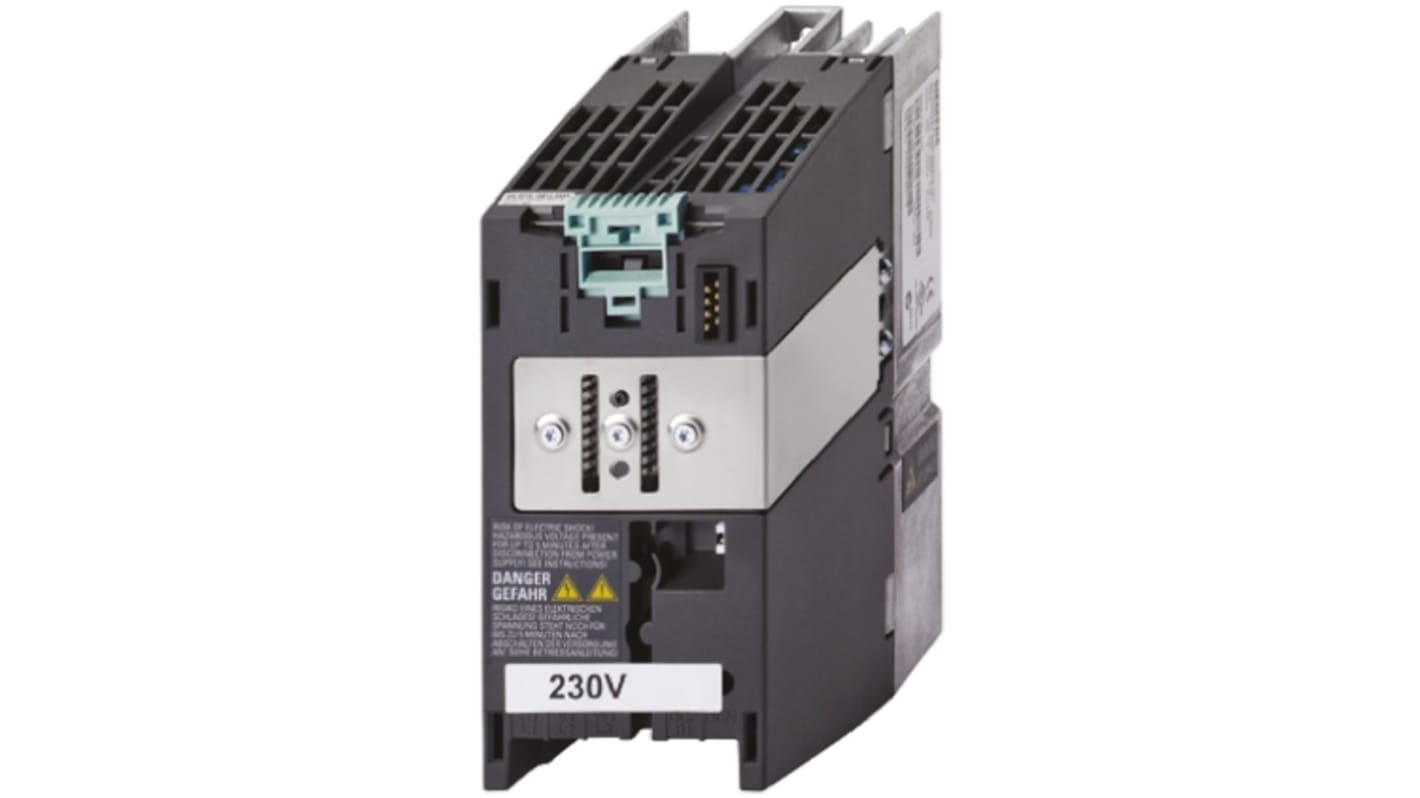 Siemens 0.75 kW Power Module, 200 <arrow/> 240 V, 1 Phase, 3.9 A, Positioning Function, 240 V ac