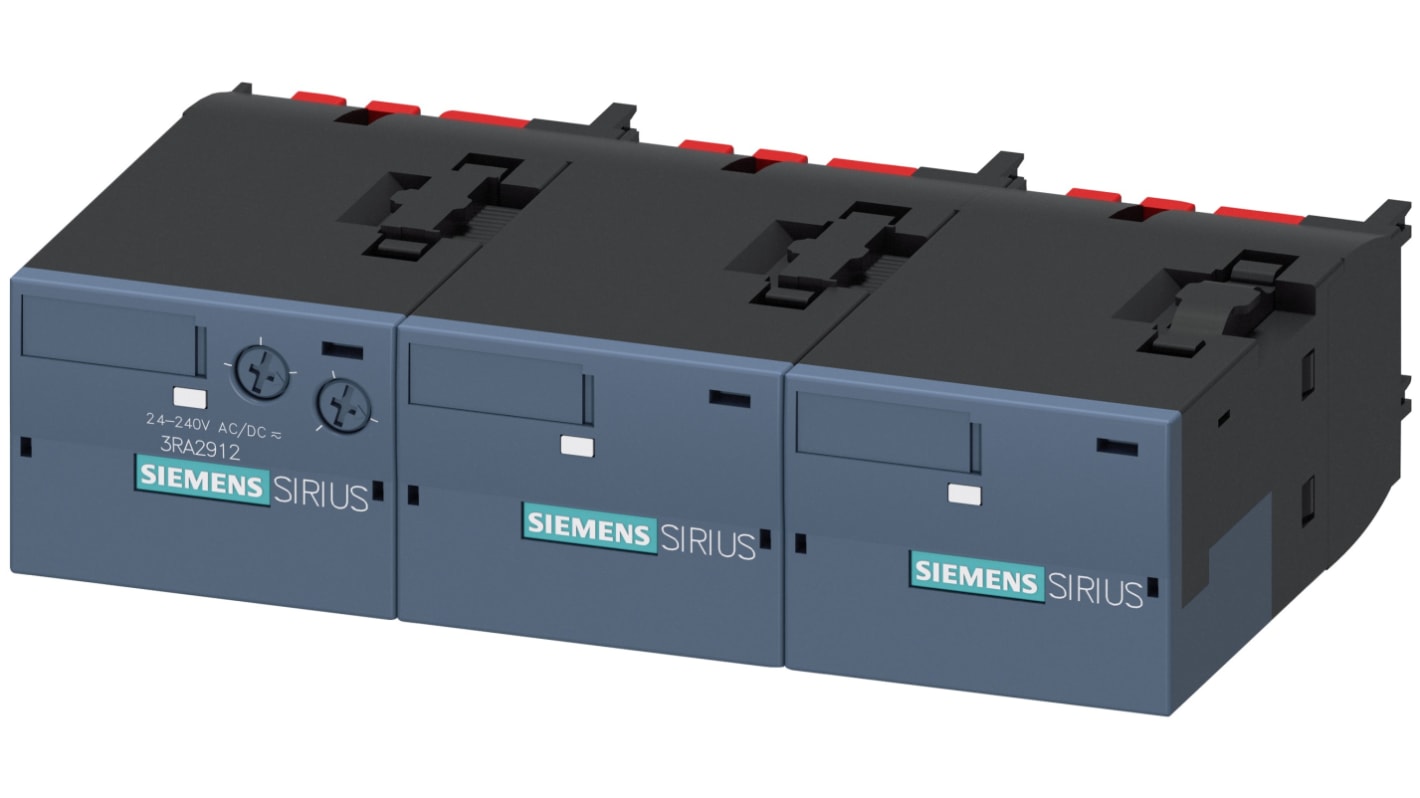 Siemens 3RA Overload Relay 2NO, 5.5 kW, 24 → 240 V ac/dc, SIRIUS Innovation