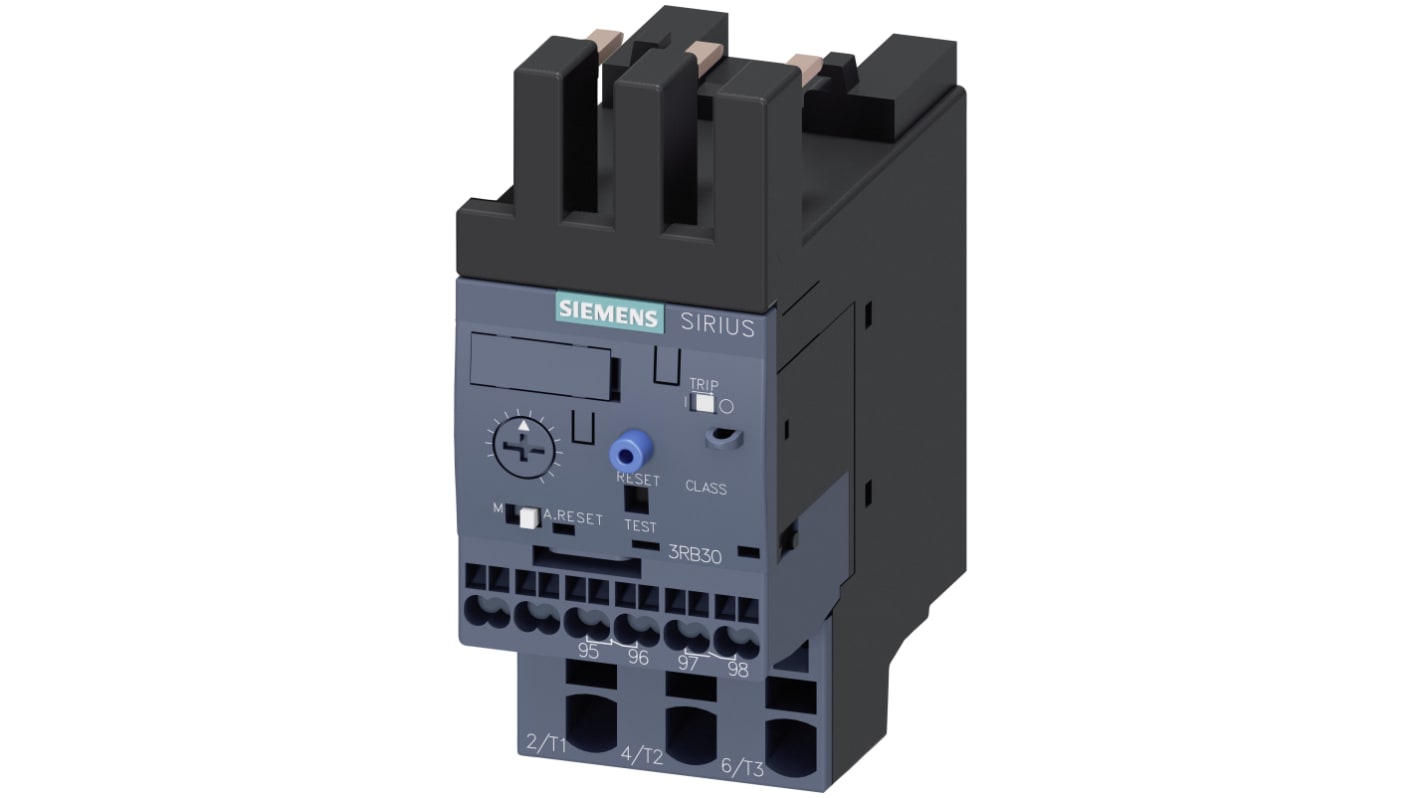 シーメンス サーマルリレー SIRIUSシリーズ 3RB, 6 → 25 A, 11 kW