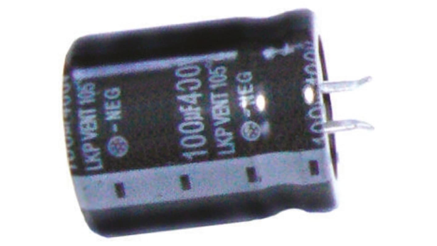 RS PRO 470μF Aluminium Electrolytic Capacitor 160V dc, Snap-In