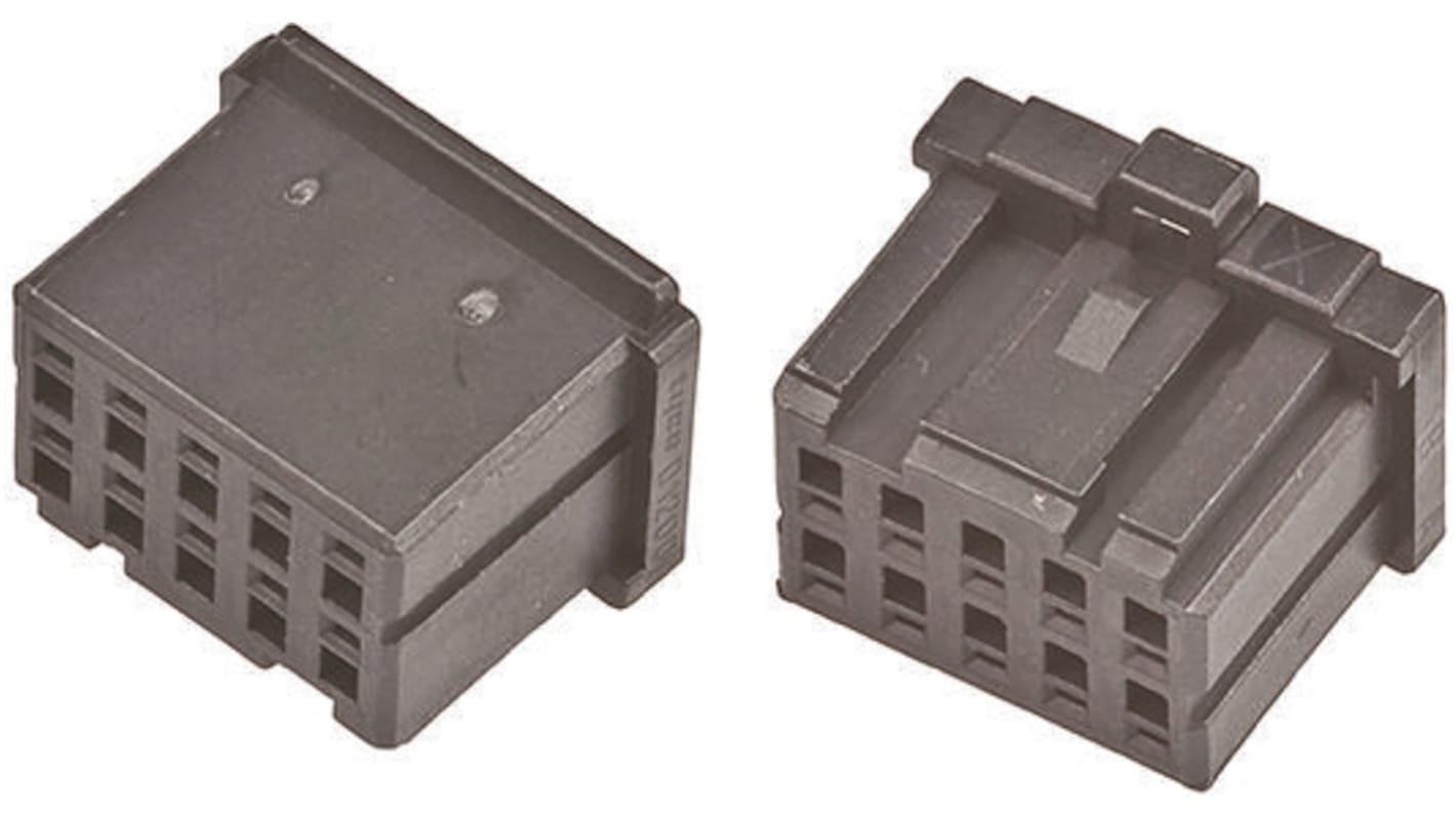 TE Connectivity, Dynamic 1000 Female Connector Housing, 2.5mm Pitch, 4 Way, 2 Row