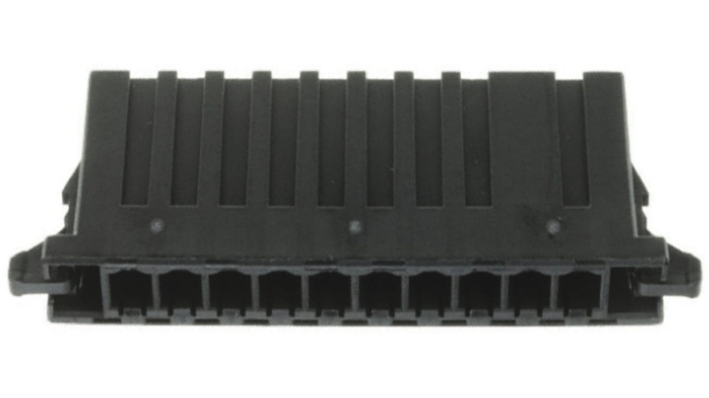 Carcasa de conector TE Connectivity 1-178288-8, Serie Dynamic 3000, paso: 3.81mm, 10 contactos, , 1 fila filas, Recto,