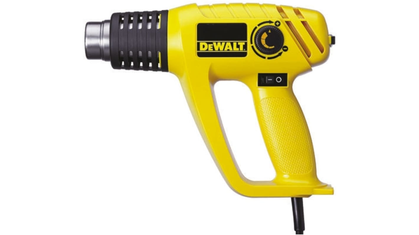 DeWALT DW340K-GB +600°C max, Type G - British 3-pin