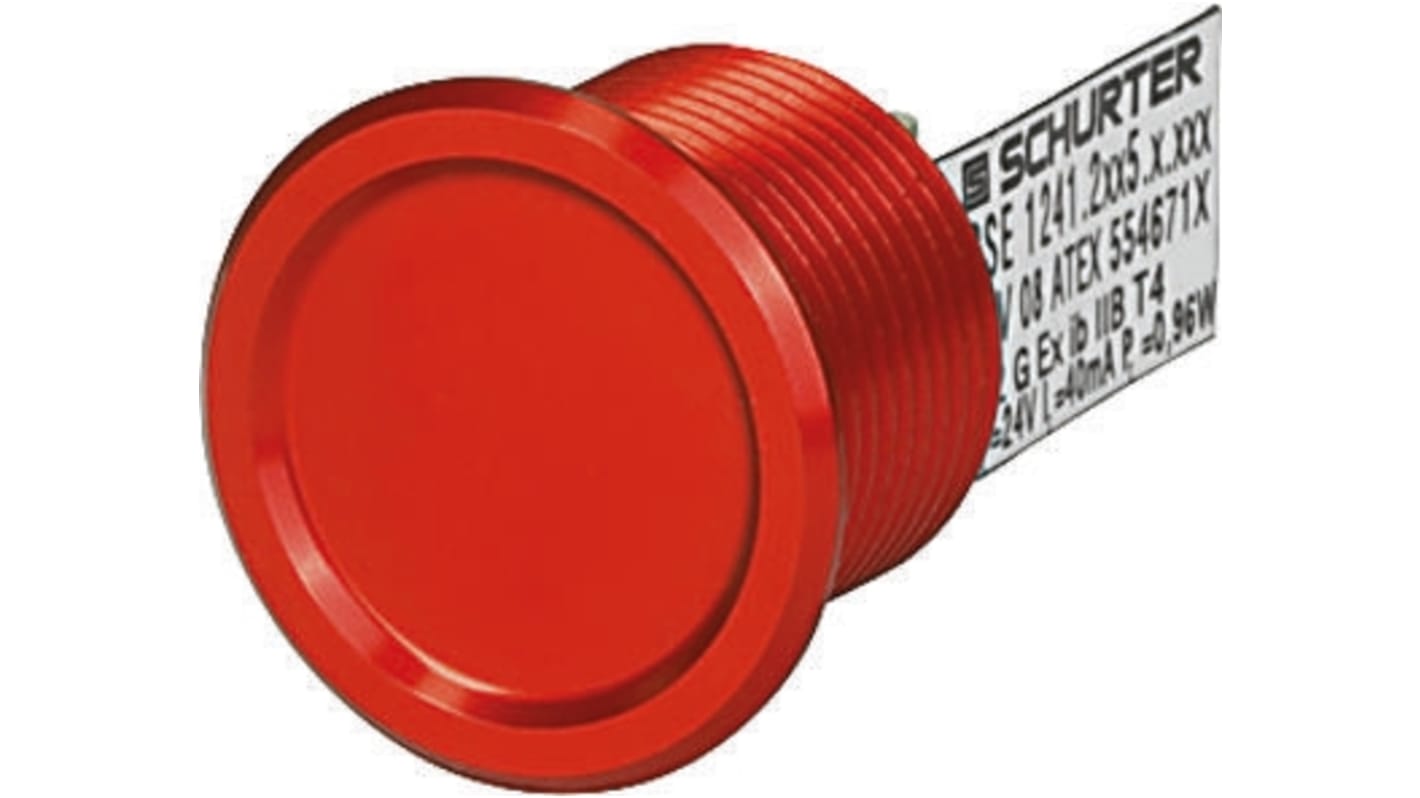 Interruptor piezo, 40 mA SPST, Terminales de Orificio Pasante IP67, IP69K, -20 → +60°C