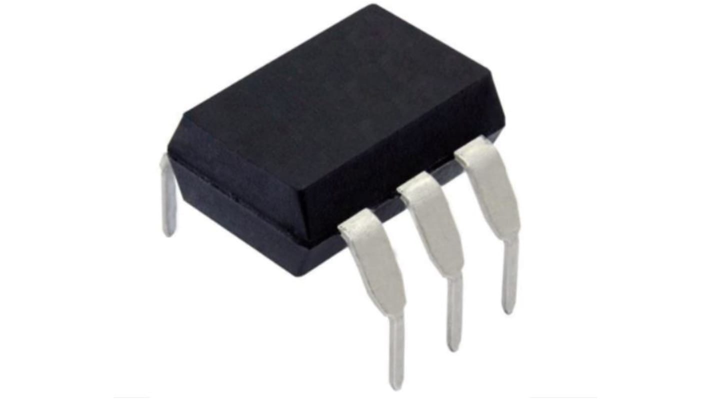 Vishay, MCT5211 DC Input Phototransistor Output Optocoupler, Through Hole, 6-Pin PDIP