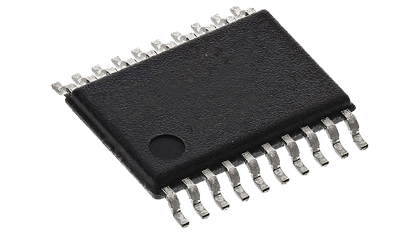 Texas Instruments, 16bit MSP430, MSP430 Microcontroller, 16MHz, 256 B, 8 kB Flash, 20-Pin TSSOP