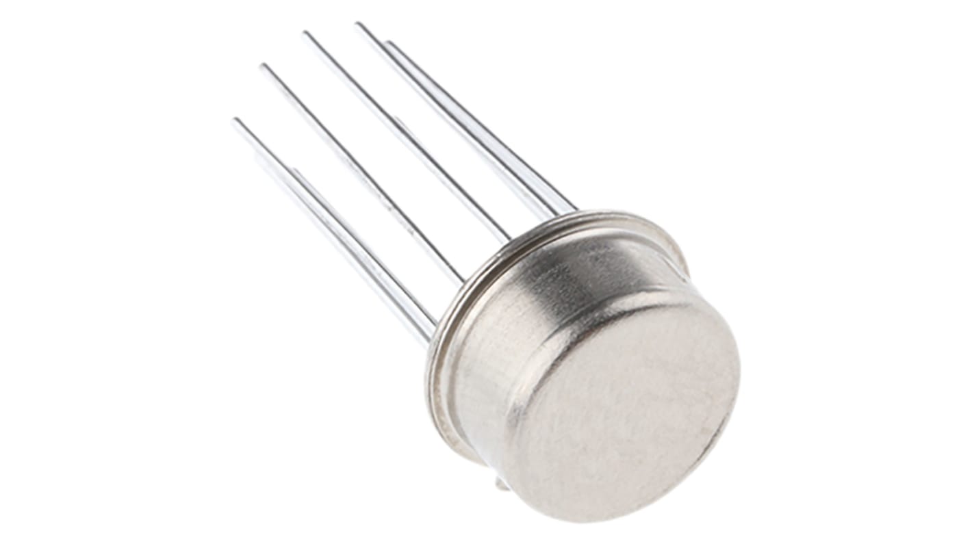 AD537JH, Voltage to Frequency Converter, Non-Synchronous, 150kHz ±0.25%FSR, 10-Pin TO-100