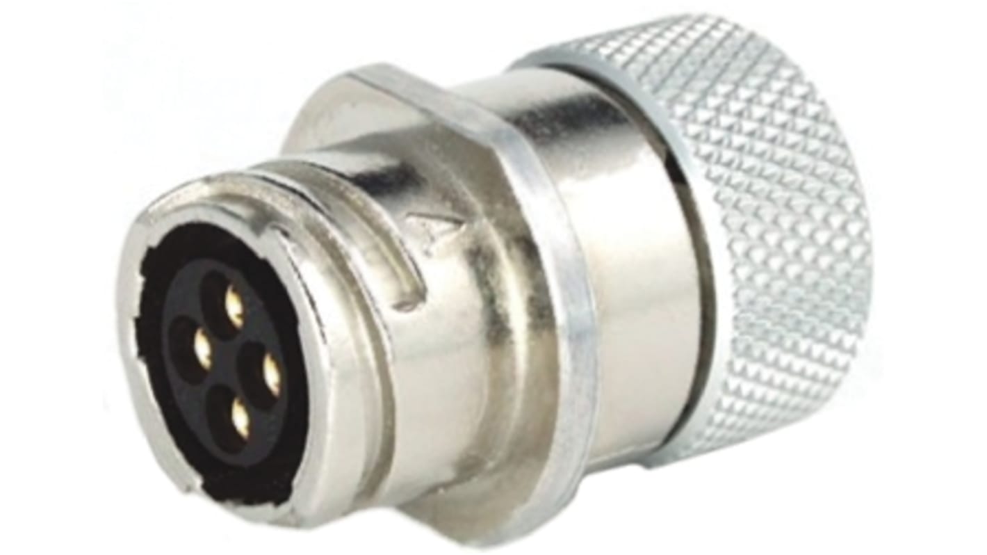 Connettore circolare Toughcon, femmina, serie TM, Standard, 4 poli, Montaggio su cavo