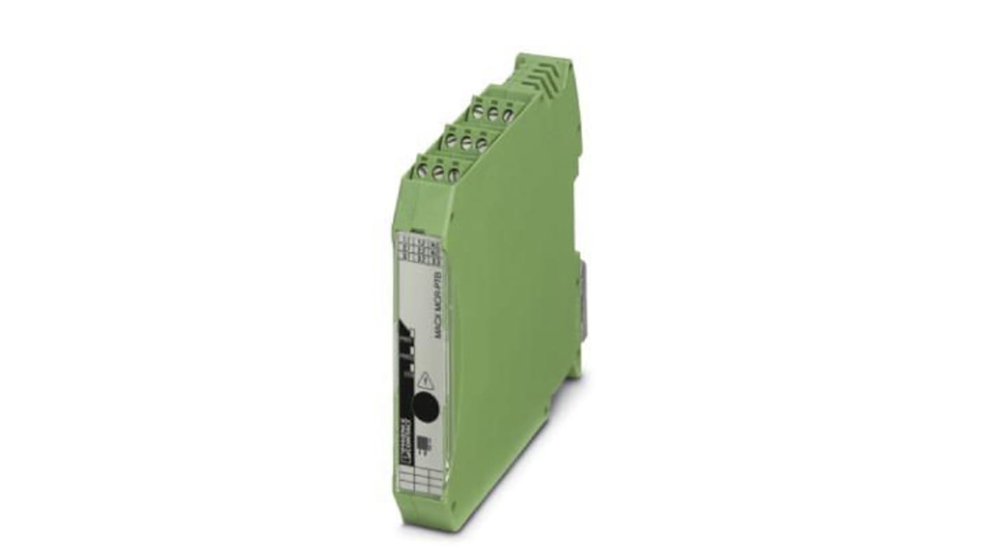 Phoenix Contact 1 Channel Galvanic Barrier, Power & Error Message Module, Voltage Input, Relay Output, ATEX