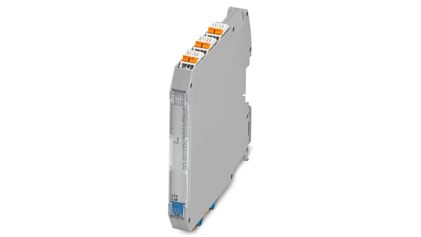 Phoenix Contact 1 Channel Galvanic Barrier, Repeater power supply, Current Input, Current Output, ATEX