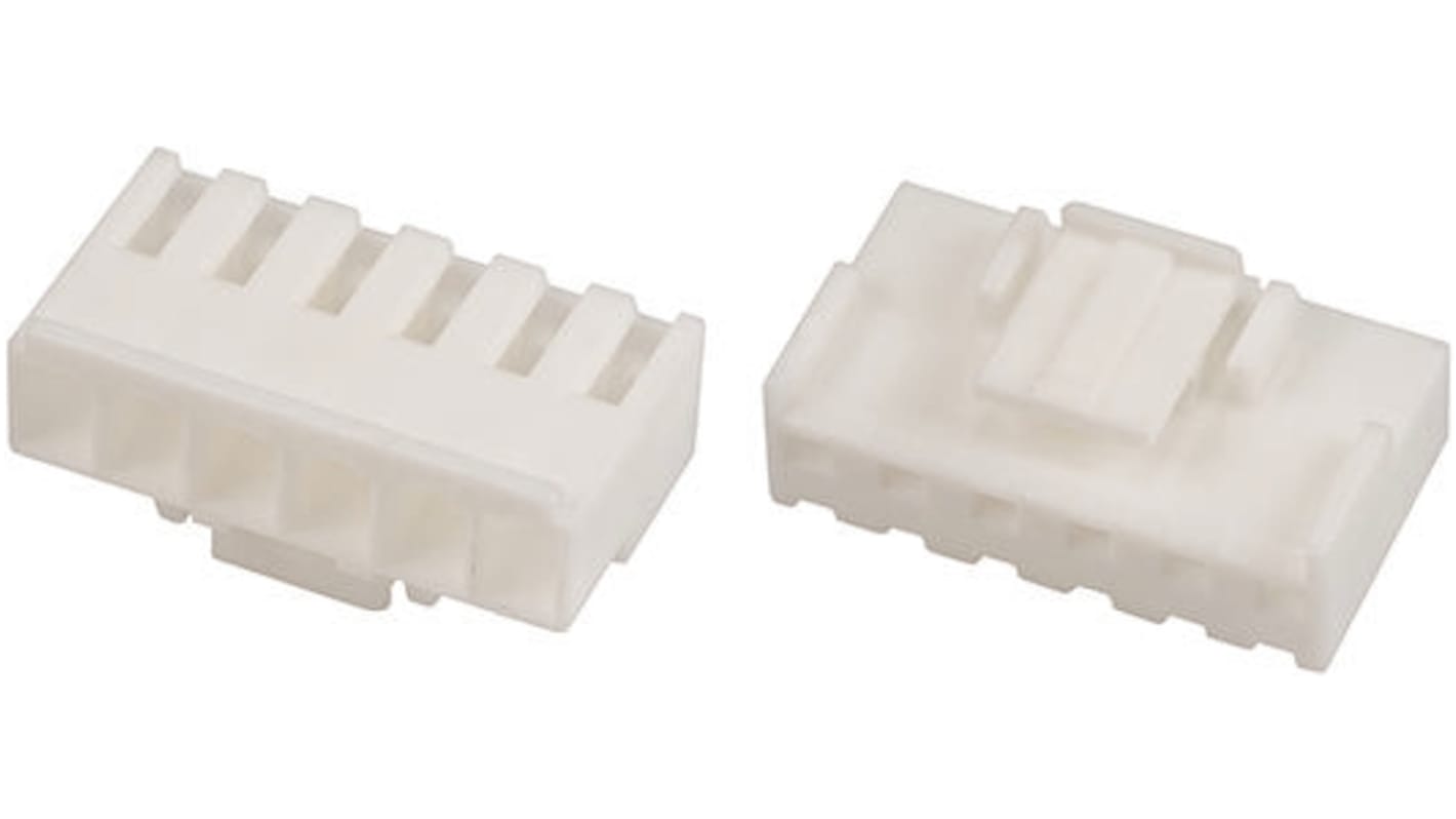 Carcasa de conector TE Connectivity 1-1123722-7, Serie Economy Power, paso: 3.96mm, 7 contactos, , 1 fila filas, Recto,