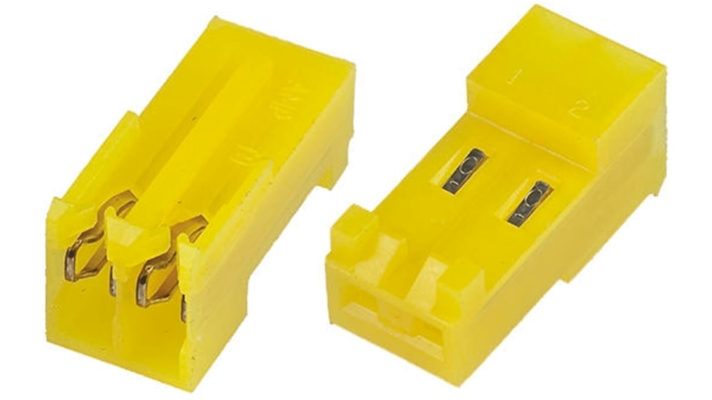 Conector IDC hembra TE Connectivity serie MTA-156 de 3 vías, paso 3.96mm, 1 fila, Montaje de Cable