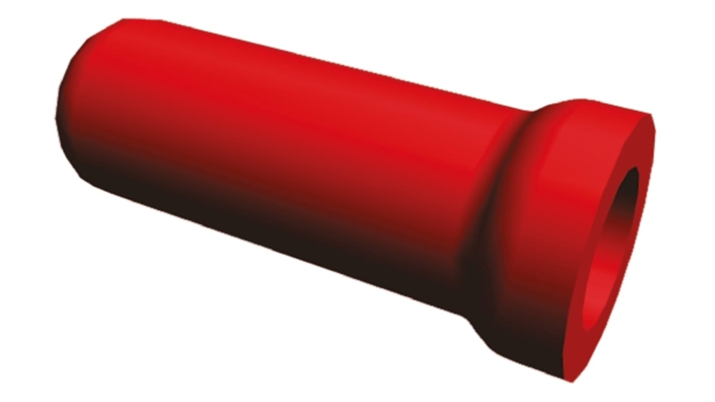 TE Connectivity, 324 Spare Wire Cap Splice Connector, Red, Insulated, Tin