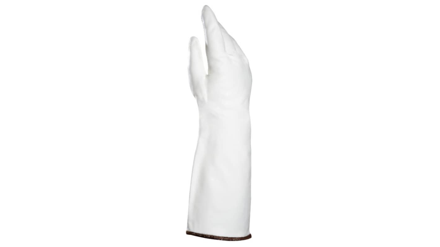 Mapa TEMP COOK 476 White Nitrile Heat Resistant Work Gloves, Size 9, Nitrile Coating