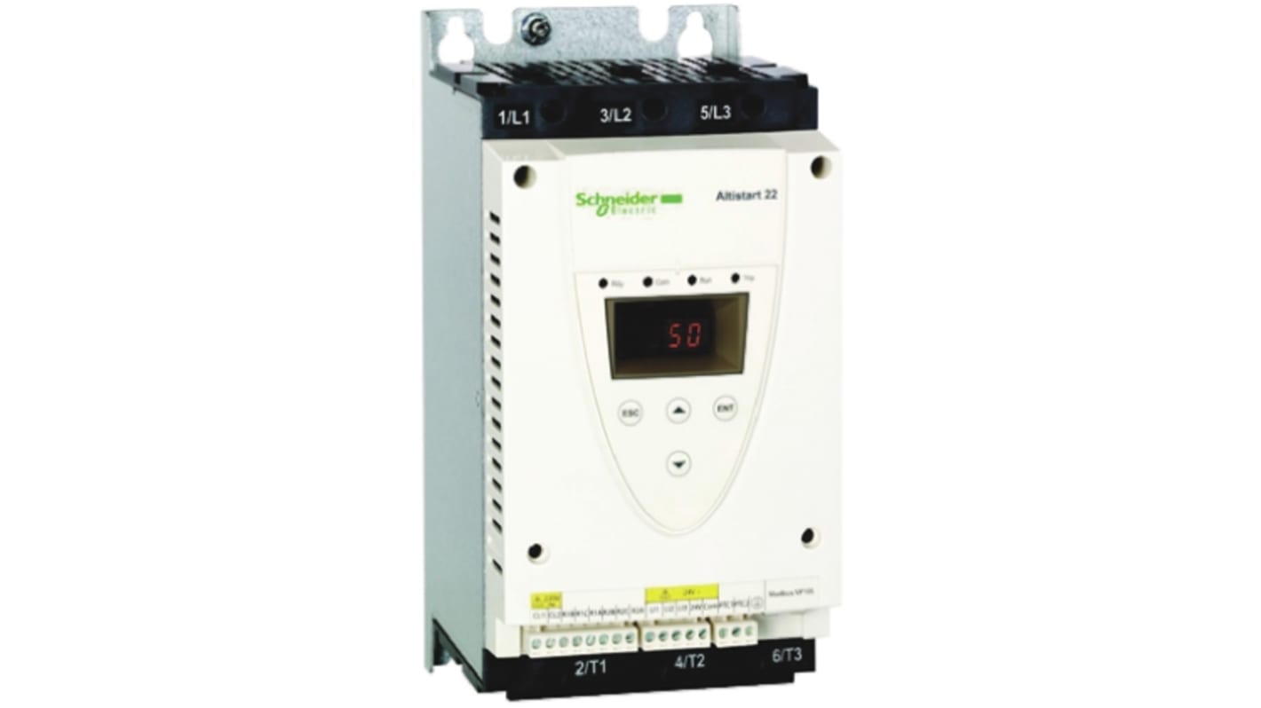 Schneider Electric Altistart 22 Soft Starter, , 30 kW, 440 V ac, 3 Phase, IP20