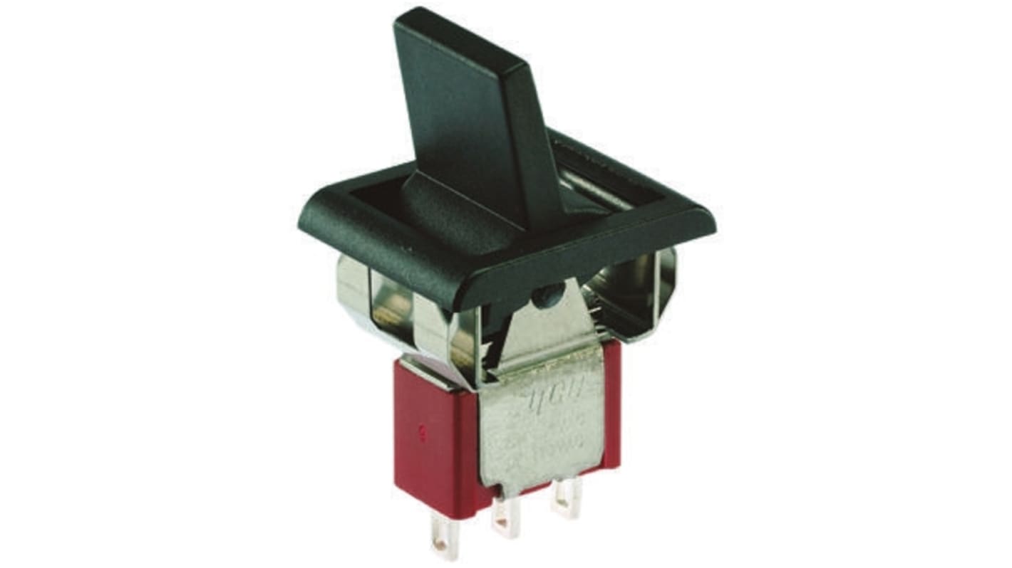 TE Connectivity SPDT, On-(On) Rocker Switch Panel Mount