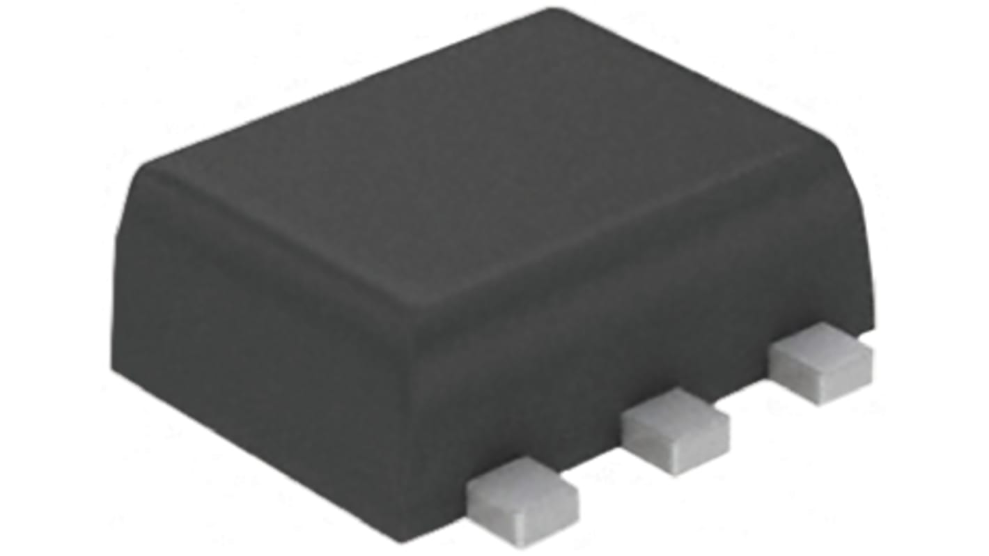 Diodes Inc Quad Switching Diode, 2x Series Pair, 215mA 75V, 6-Pin SOT-563 BAV99BRVA-7