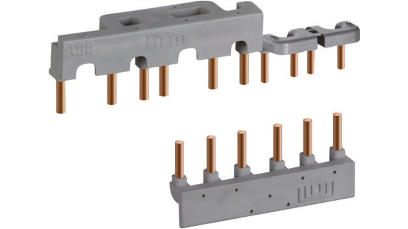 ABB PS1 Sammelschiene, 3 -phasig, 690V ac 100A, 17.5mm Raster, PS1 Reihe