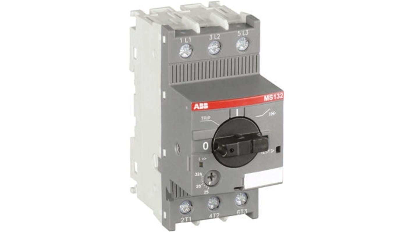 Interruttore automatico del motore ABB, 250 V DC, 690 V AC, 16 → 20 A