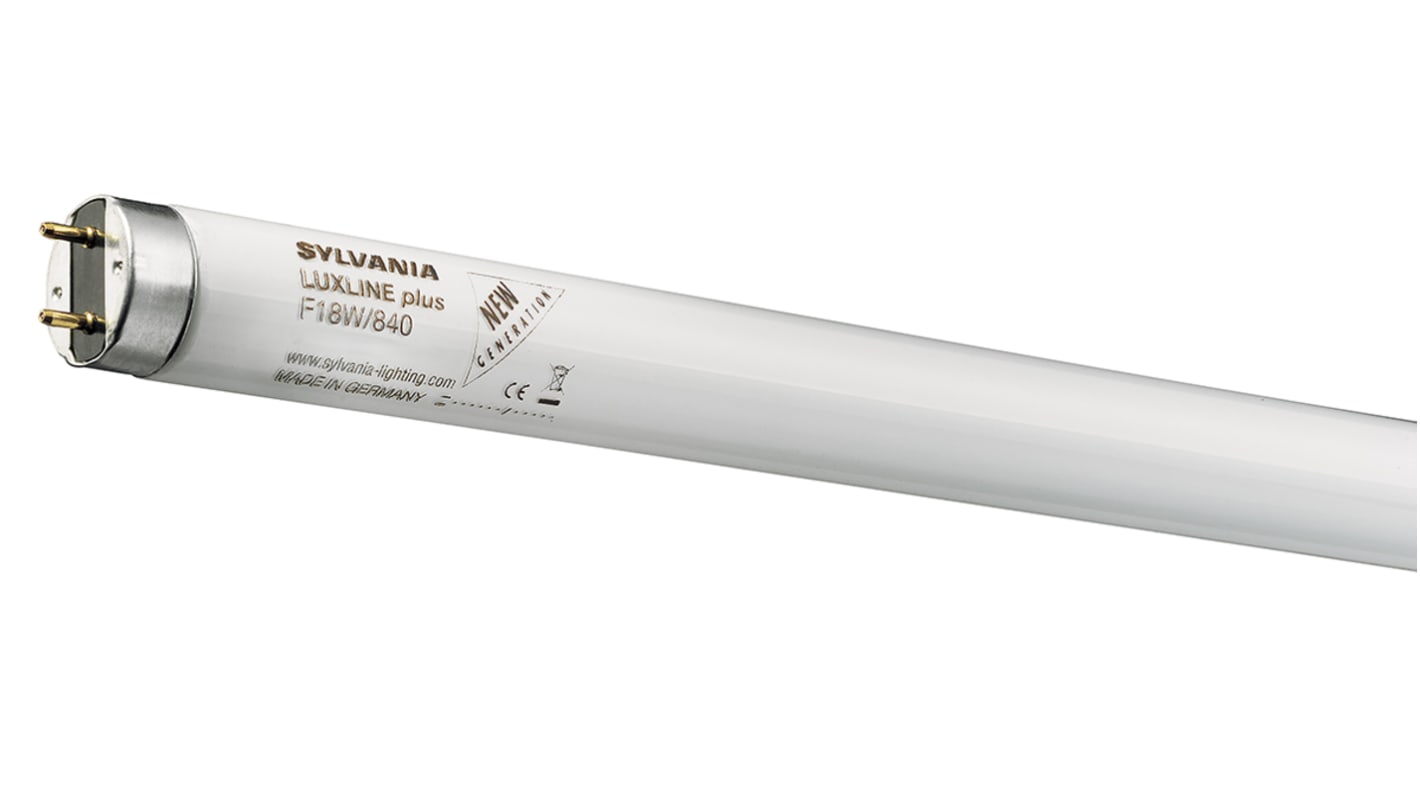 Sylvania 36 W T8 Fluorescent Tube, 3250 lm, 1200mm, G13