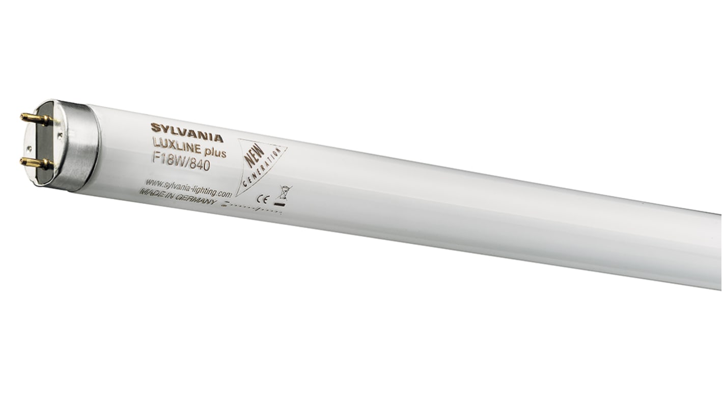 Tubo fluorescente Sylvania, 36 W, luz diurna, 865, T8, 6500K, 3250 lm, long. 1200mm