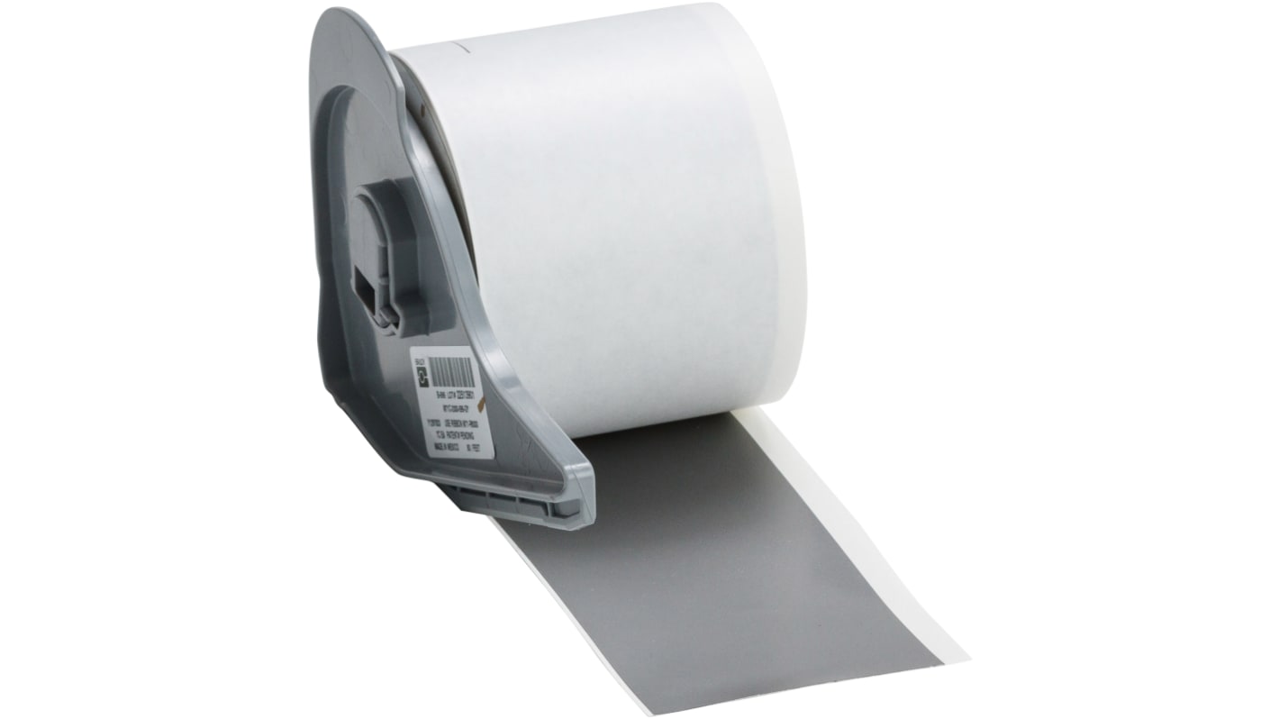 Brady B-595 Vinyl Grey Cable Labels, 50.8mm Width, 1 Qty