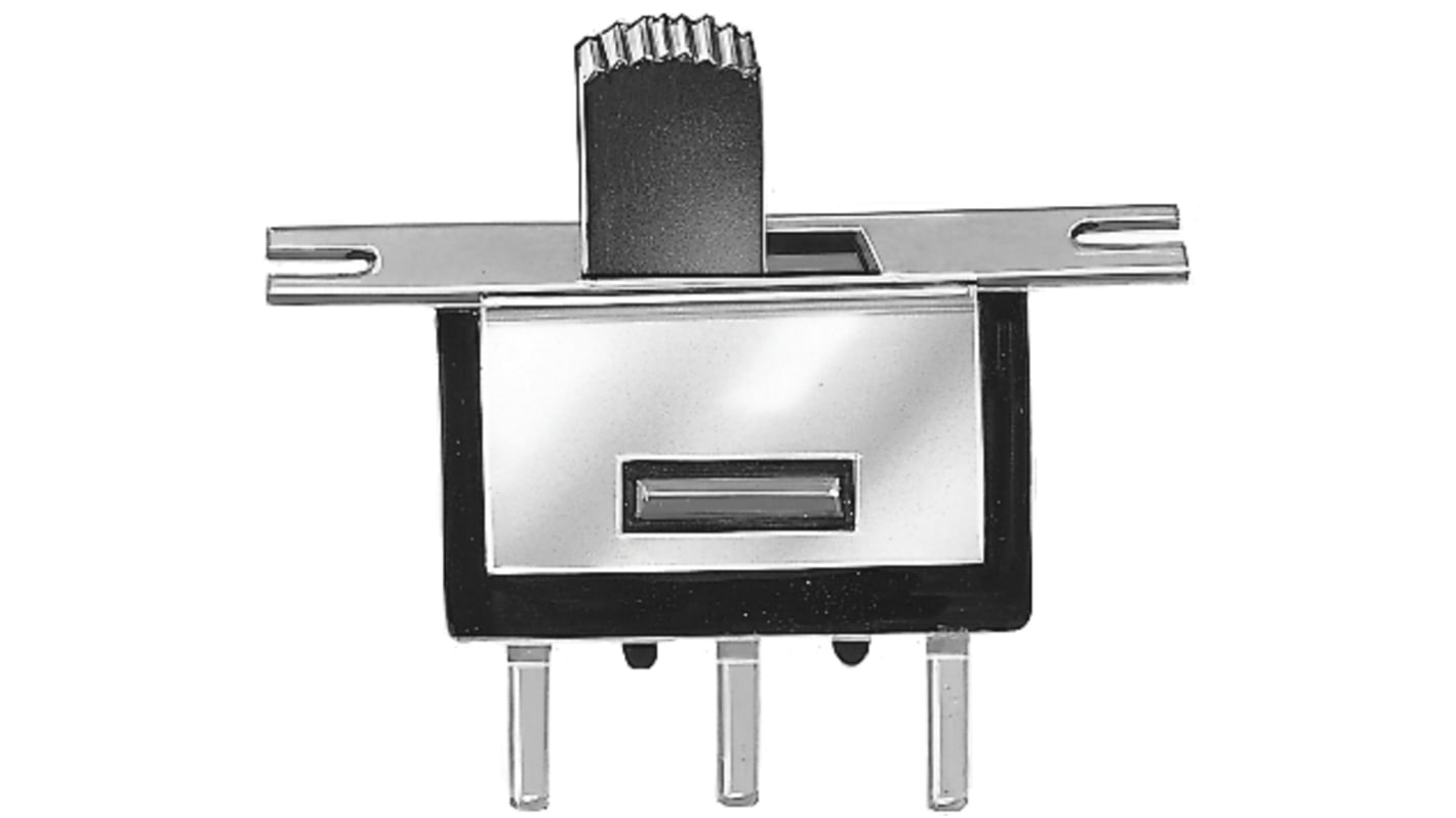 KNITTER-SWITCH PCB Slide Switch SPDT Latching 4 A @ 30 V dc