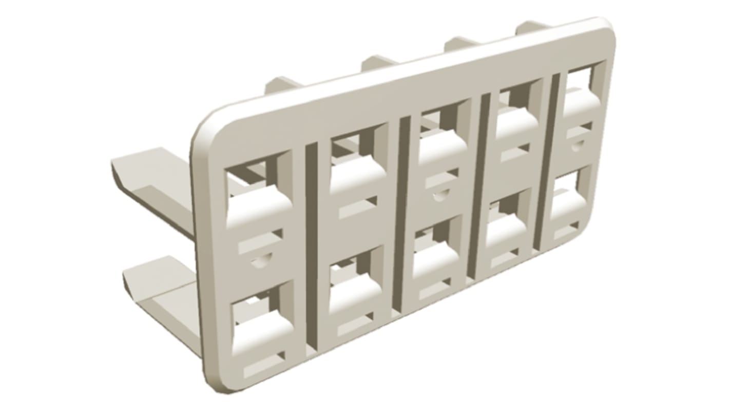 TE Connectivity, EconoSeal J Mark II 10 Way TPA Lock for use with Automotive Connectors