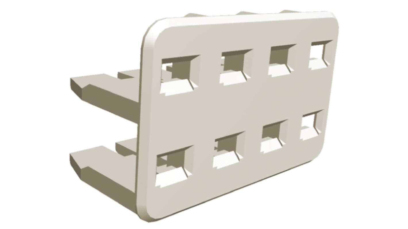 TE Connectivity, EconoSeal J Mark II 8 Way TPA Lock for use with Automotive Connectors