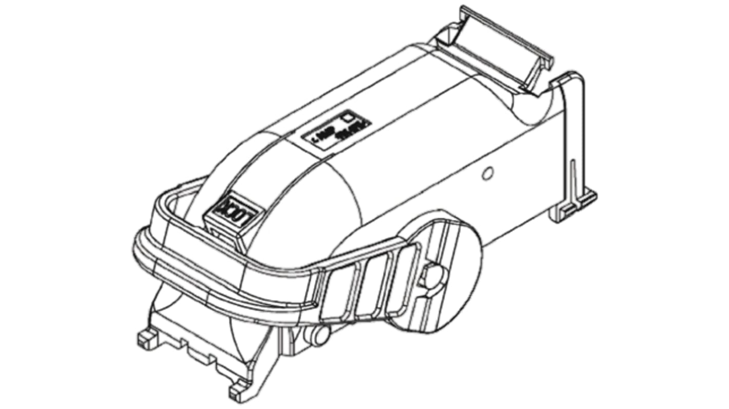 TE Connectivity, Micro Quadlok System Automotive Connector 81 Way 1473250-1