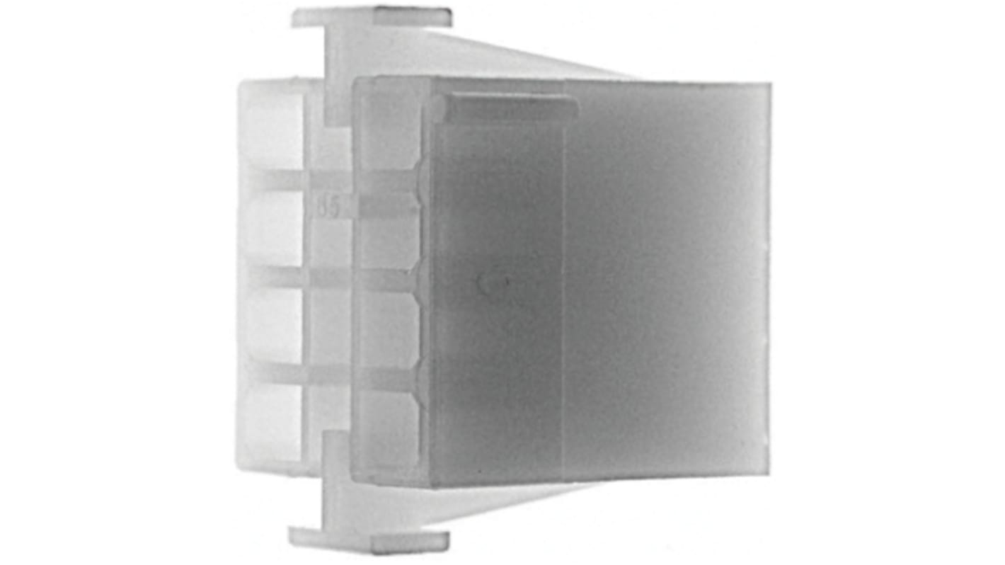 Carcasa de conector TE Connectivity 927231-5, Serie Universal MATE-N-LOK, paso: 6.35mm, 9 contactos, 3 filas, Recto,