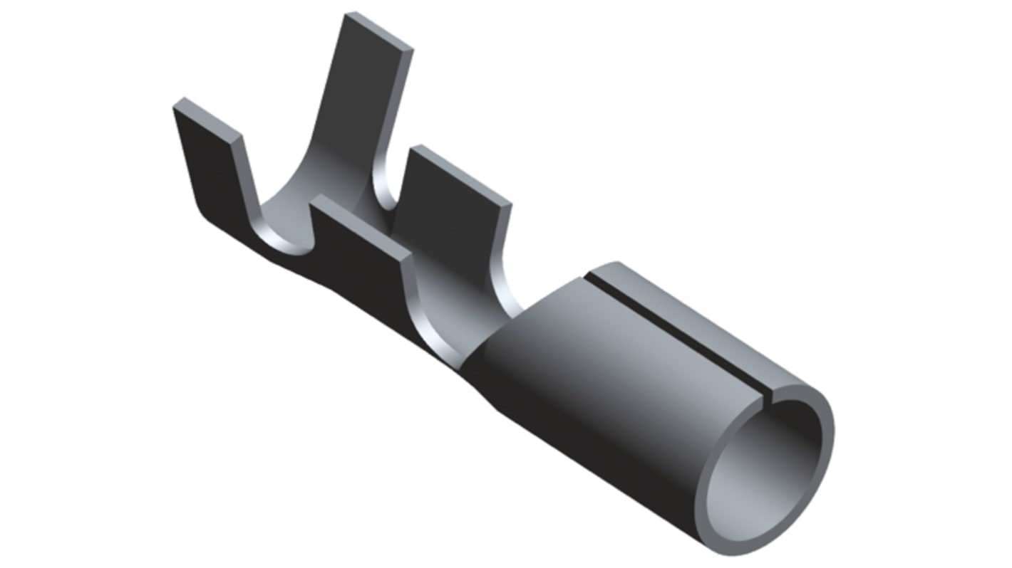 TE Connectivity, 170003 Uninsulated Crimp Bullet Connector, 0.5mm² to 2.27mm², 20AWG to 14AWG, 5mm Bullet diameter Male