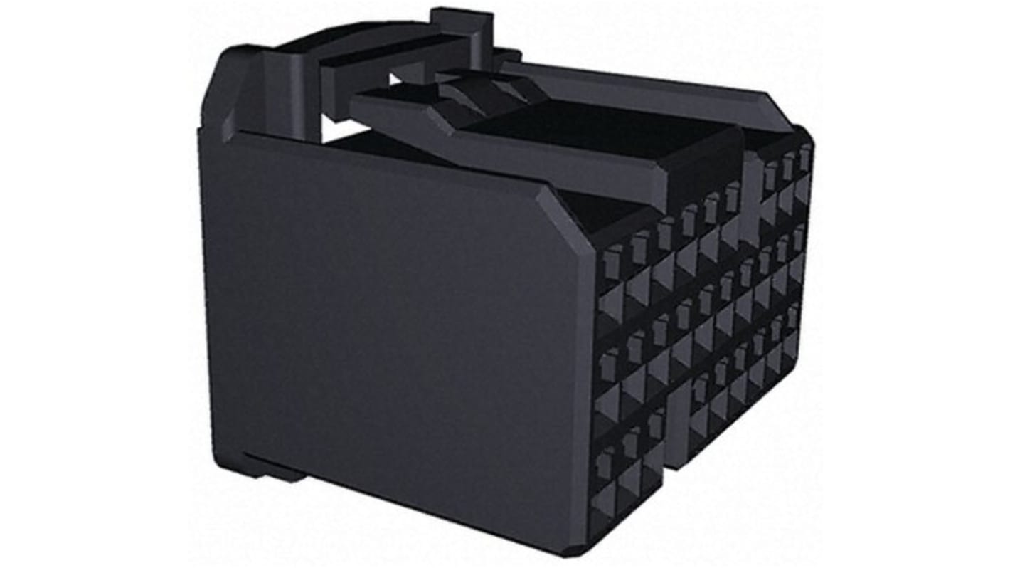 Connettore automotive TE Connectivity, Maschio, 28 vie, 3 file, Montaggio su cavo