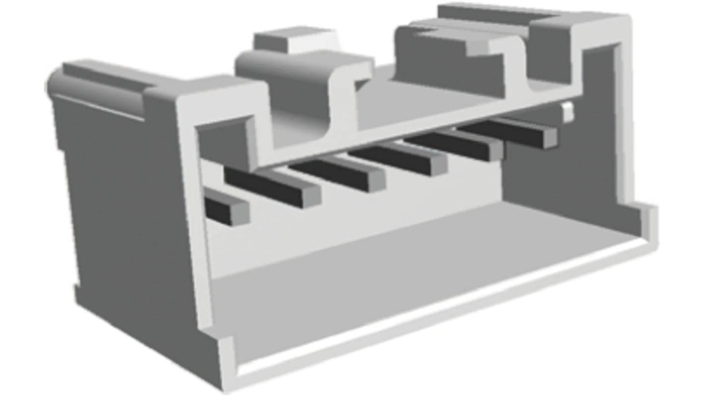 Embase pour CI TE Connectivity, Signal Double Lock, 6 pôles , 2.5mm 1 rangée, 3.0A, Droit