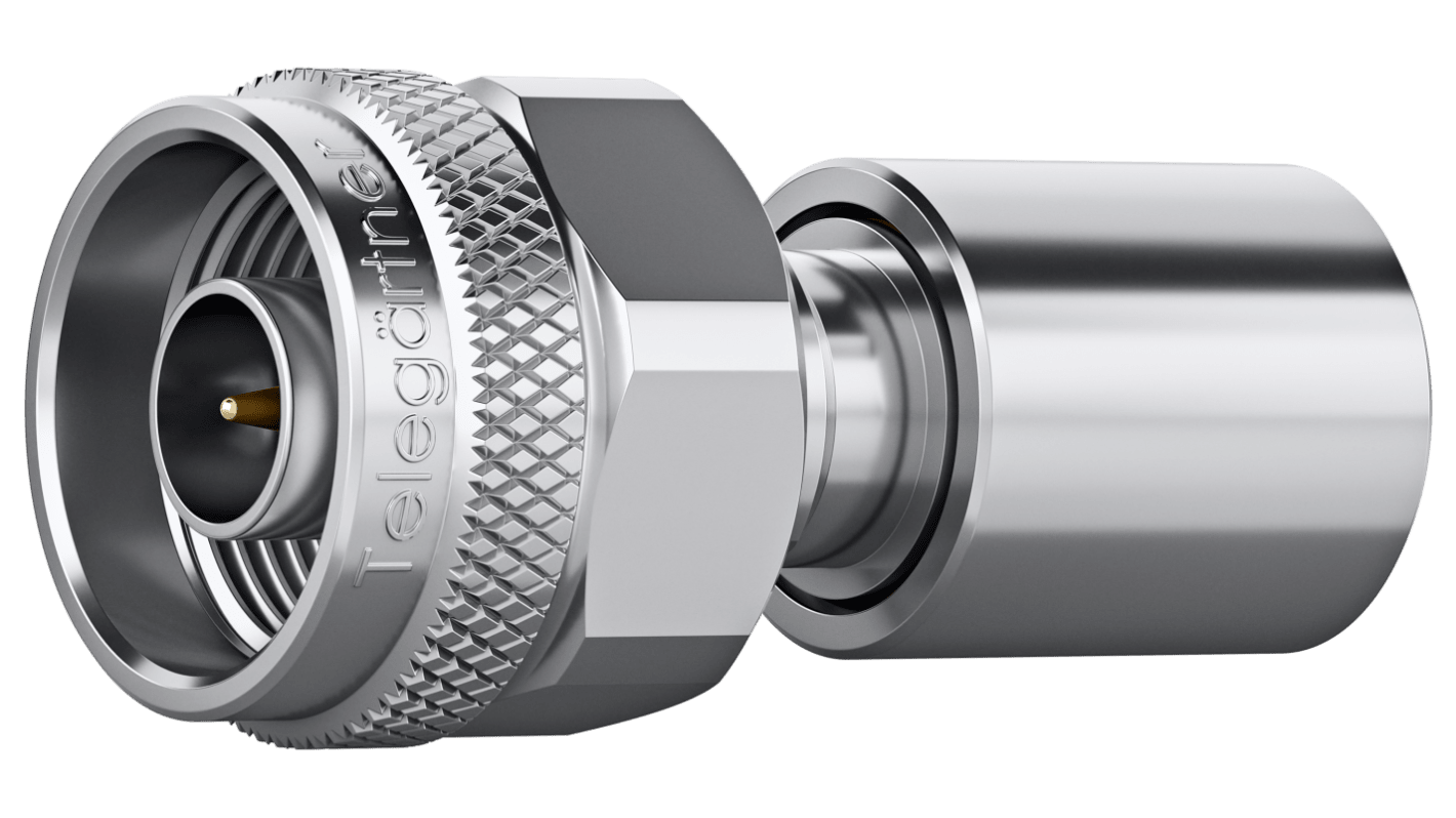 Telegartner 50Ω Straight N N Termination Plug, 0 → 18GHz, 2W Average Power Rating