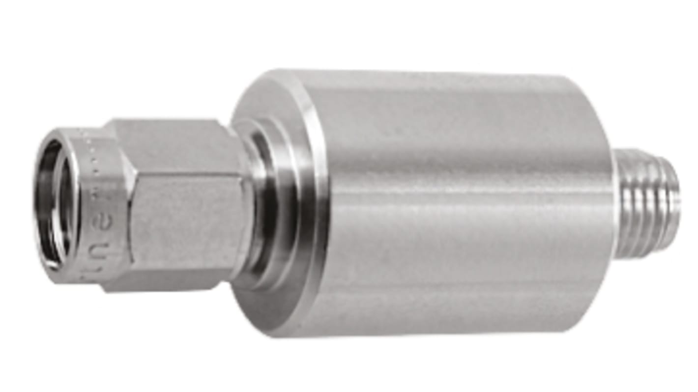 Telegartner 50Ω RF Attenuator SMA Connector SMA Plug to Socket 3dB, Operating Frequency 10GHz