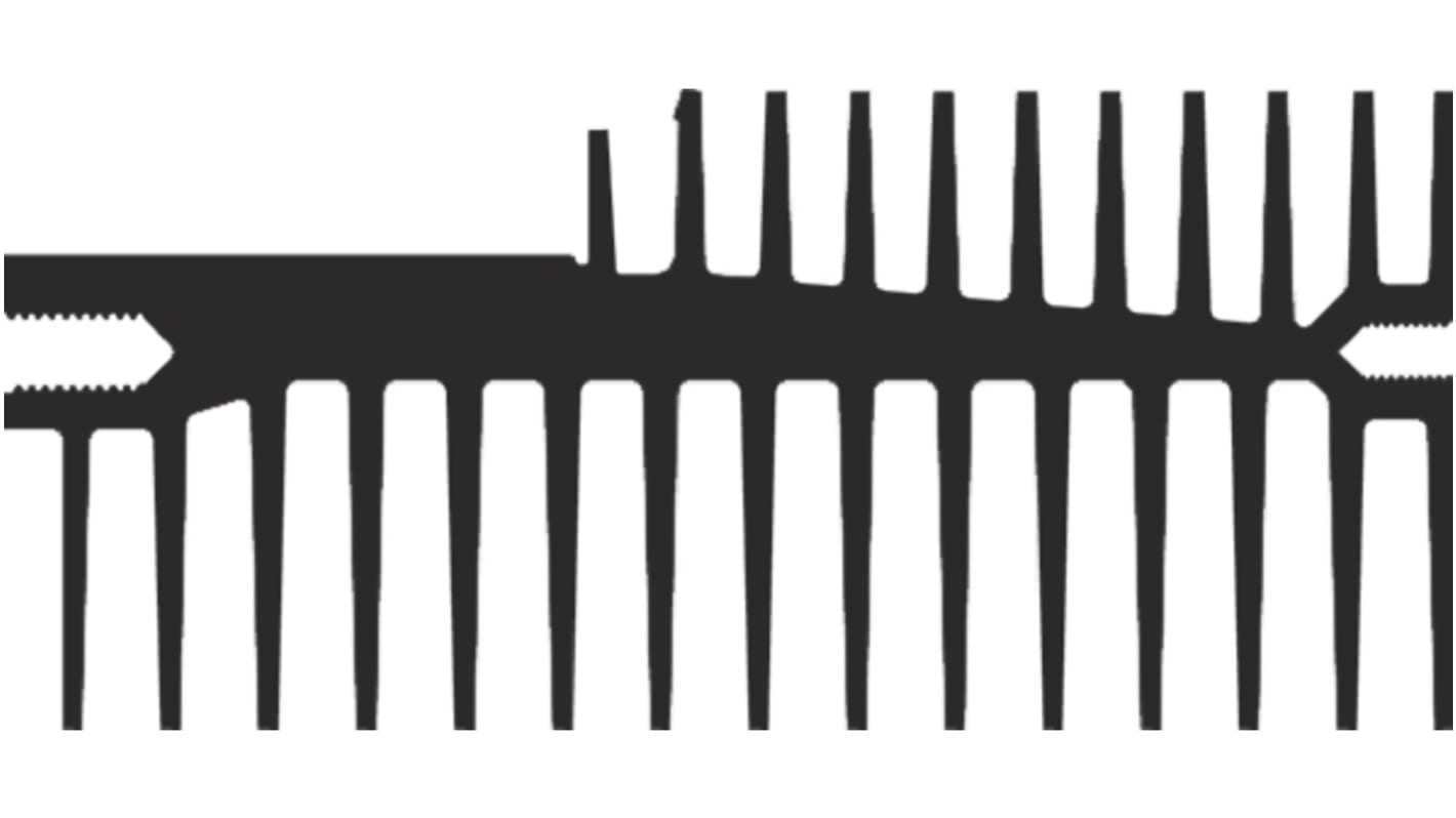 AAVID THERMALLOY Heatsink, 3.12K/W, 50 x 34 x 75mm, Clip