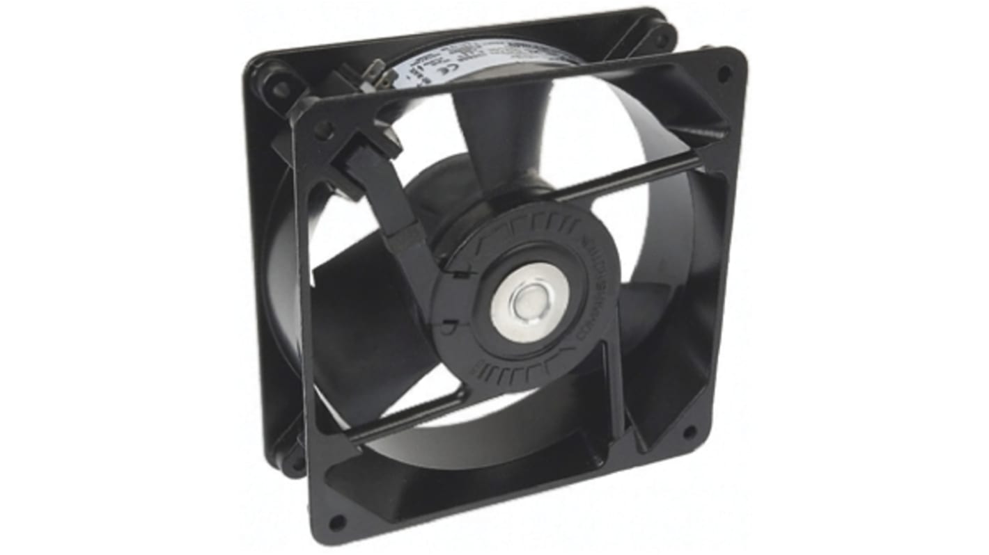 COMAIR ROTRON Muffin Series Axial Fan, 230 V ac, AC Operation, 184m³/h, 16W, 90mA Max, 120 x 120 x 38mm