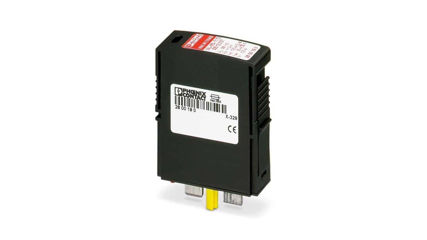 Phoenix Contact Surge Protector, 50kA, 240V ac, DIN Rail Mount