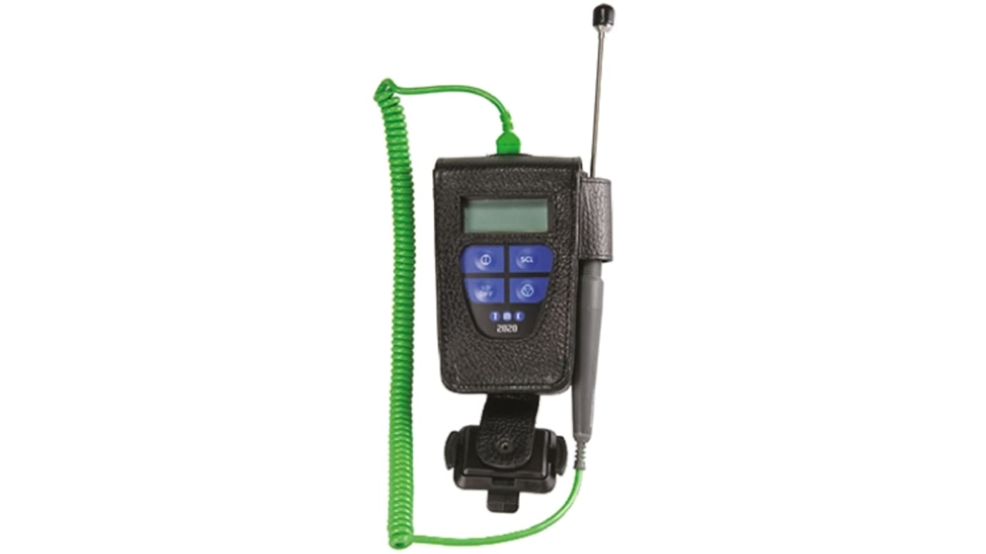TM Electronics MM2020 Dual Input Digital Thermometer & Immersion for Facilities Management Use, Surface Probe, +1372°C