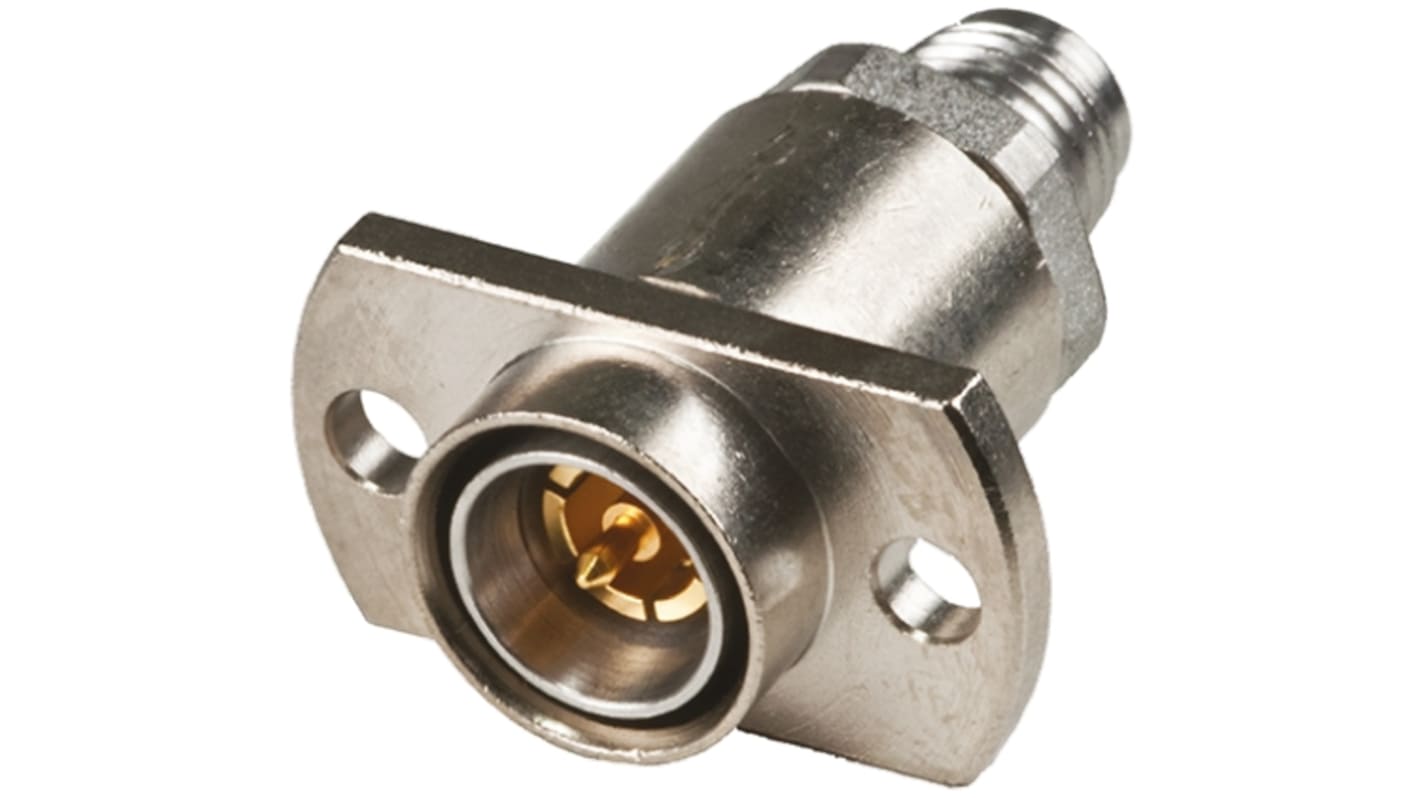 TE Connectivity Straight 50Ω RF Adapter 3.5mm Plug to SMA Socket