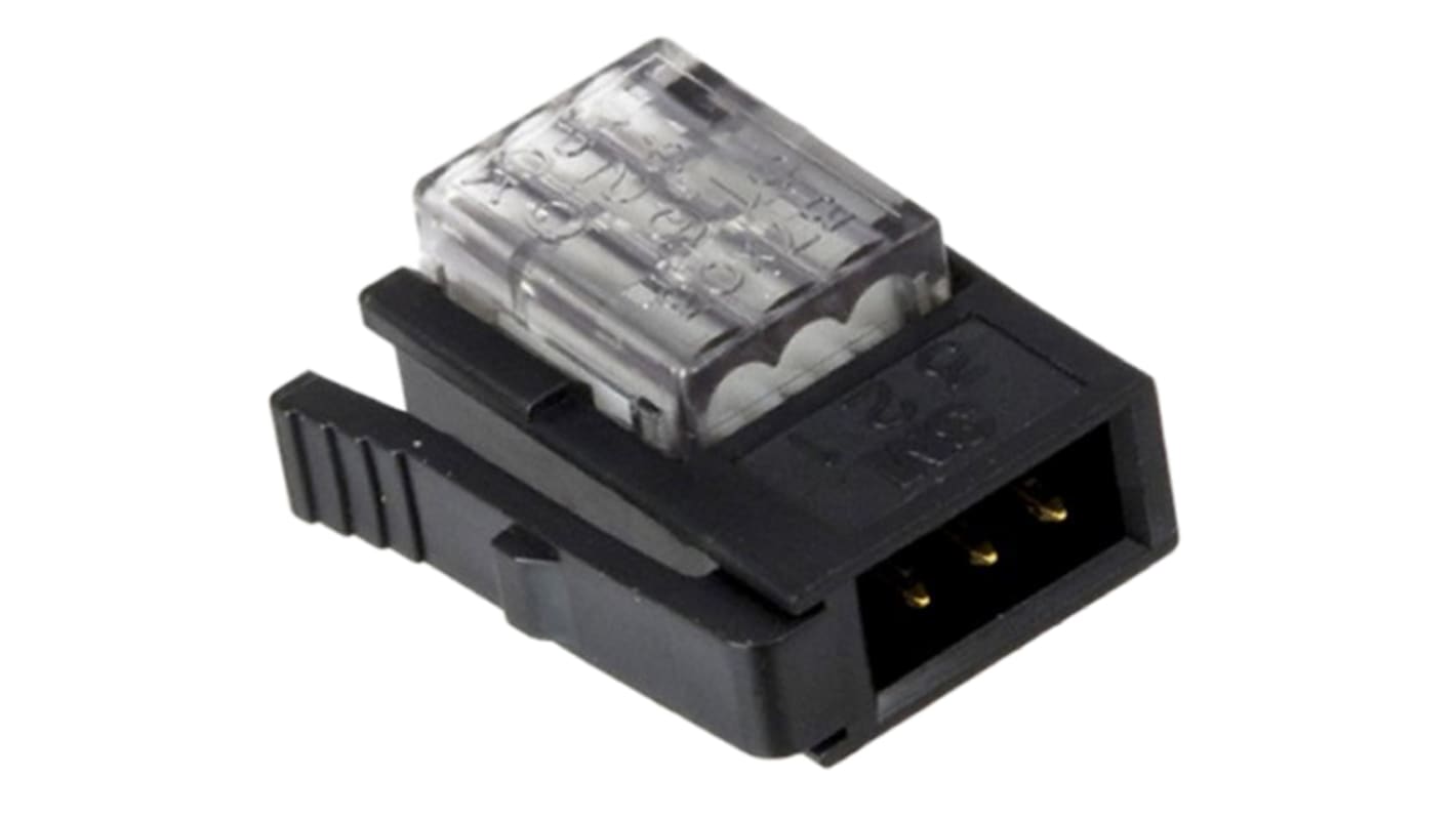 3M 3-Way IDC Connector Plug for Cable Mount, 1-Row