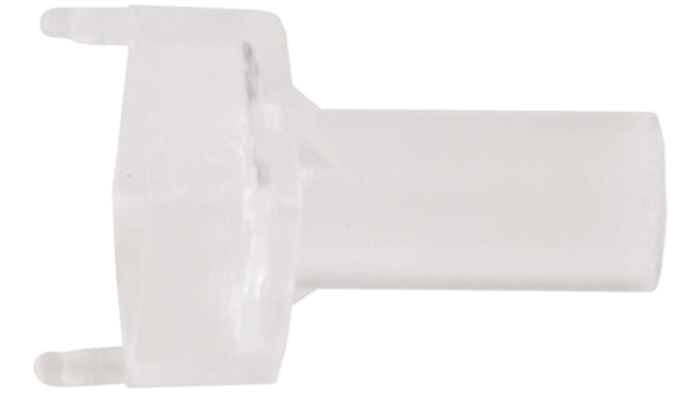 VLP-350-F Bivar, PCB Mounted LED Light Pipe, Clear Flat Lens
