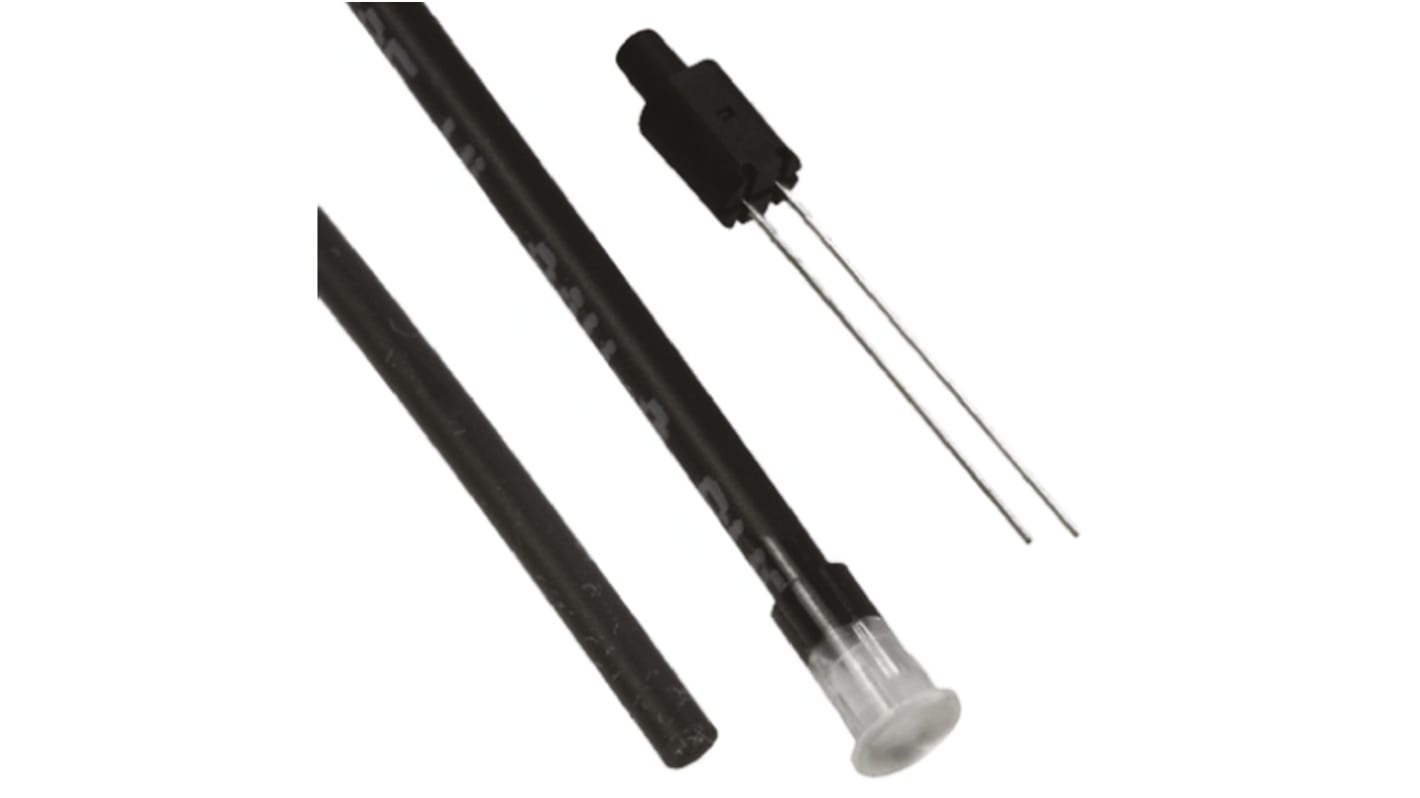 Światłowód do LED, Elastyczne, prosty, dł. 154mm, Bivar