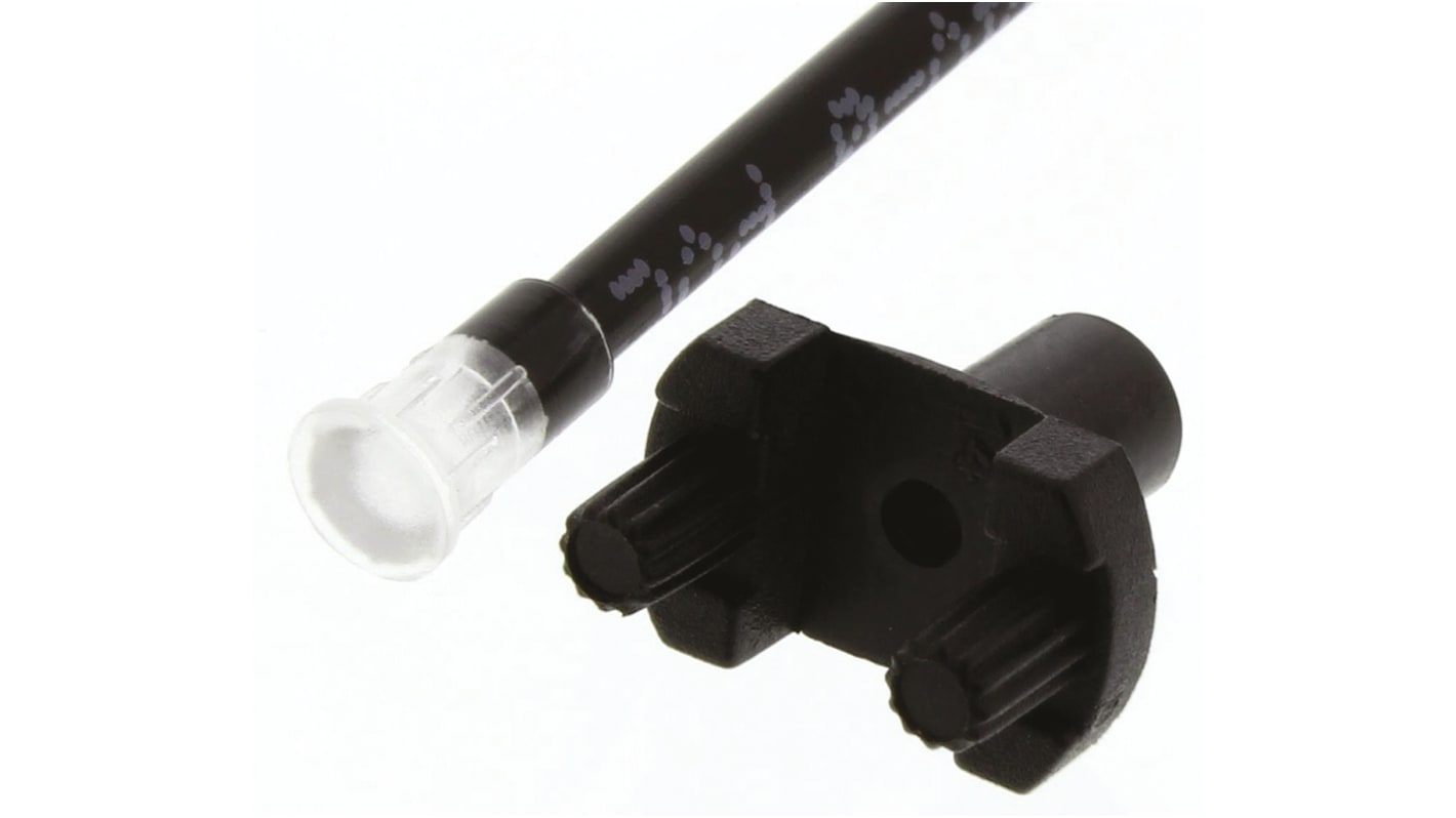 Światłowód do LED, Elastyczne, prosty, dł. 305mm, Bivar